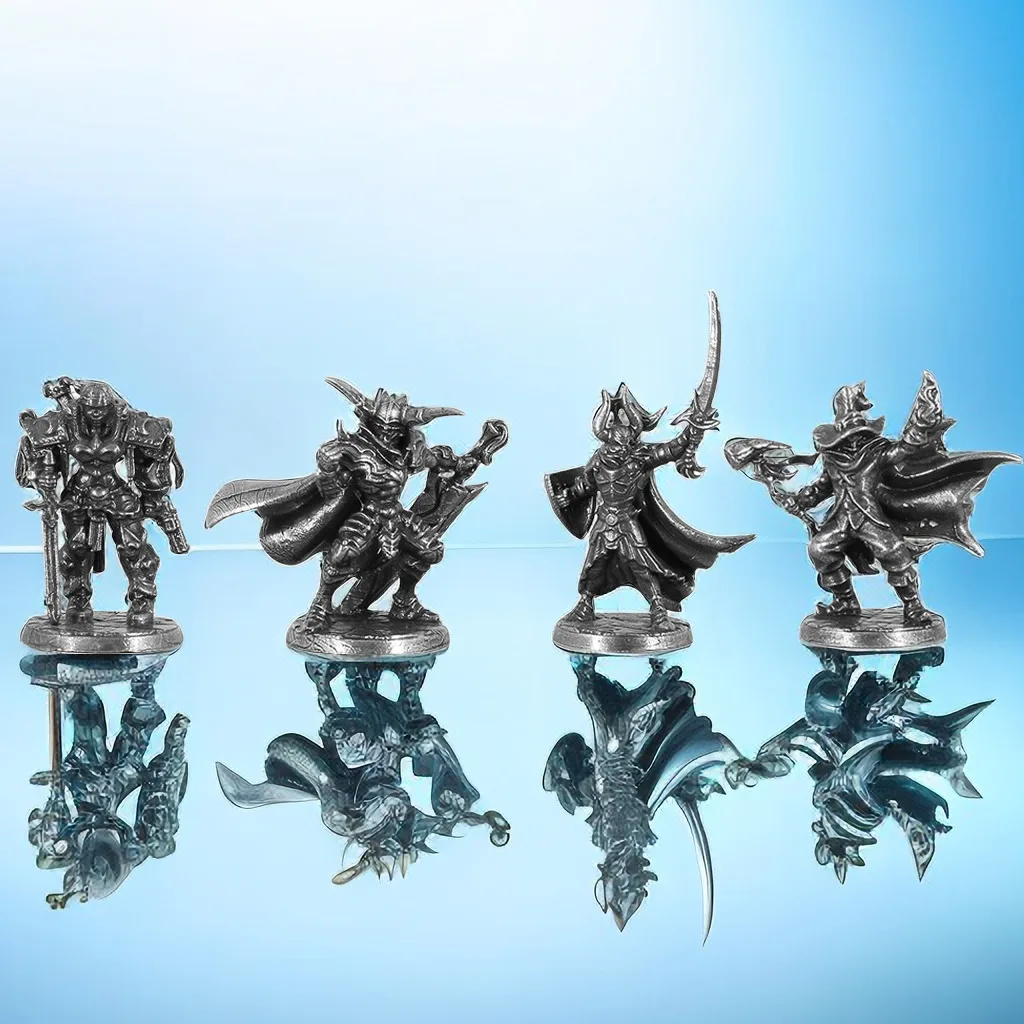 Metal Soldier Models Become Desktop Ornaments, War Action Figures, And Chess Piece