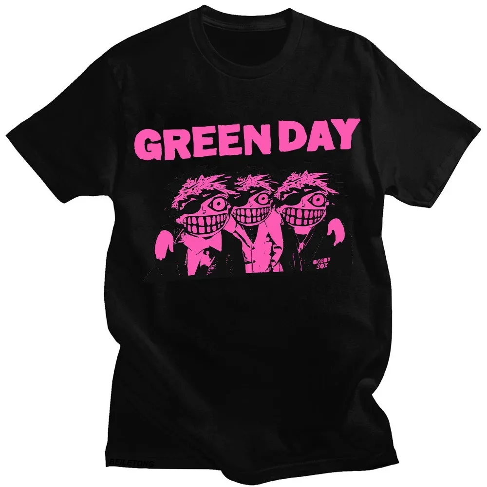 Camiseta de artista de Rock del día verde, canción alternativa del día verde Dilemma, última novedad, camiseta estética Harajuku, ropa informal estilo Hip Hop WomenY2K