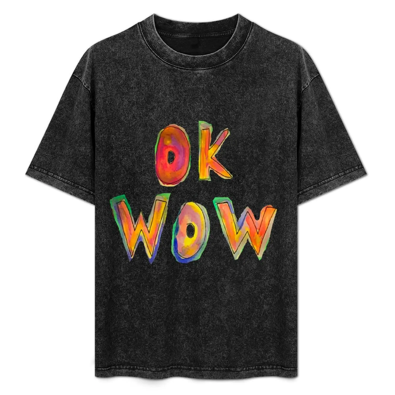 

OK WOW T-Shirt Outdoor Sports Lightweight Tee