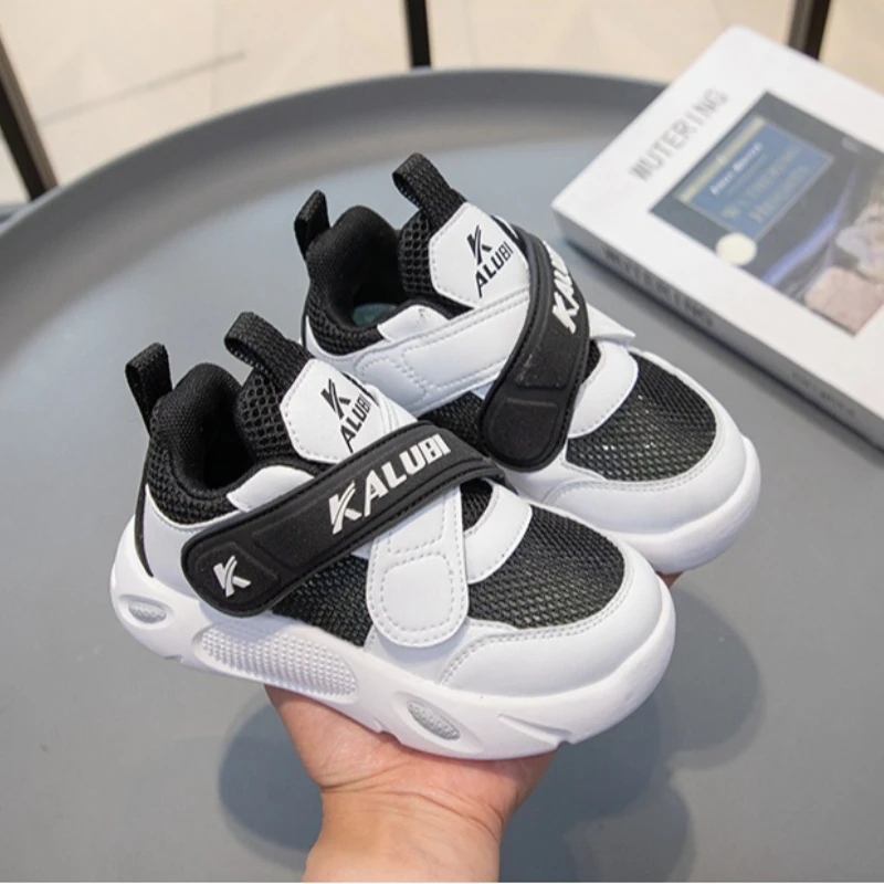2026 New Children's Mesh Breathable Casual Non-slip Sports Shoes Spring and Summer Boys and Girls Student Running Sports Shoes