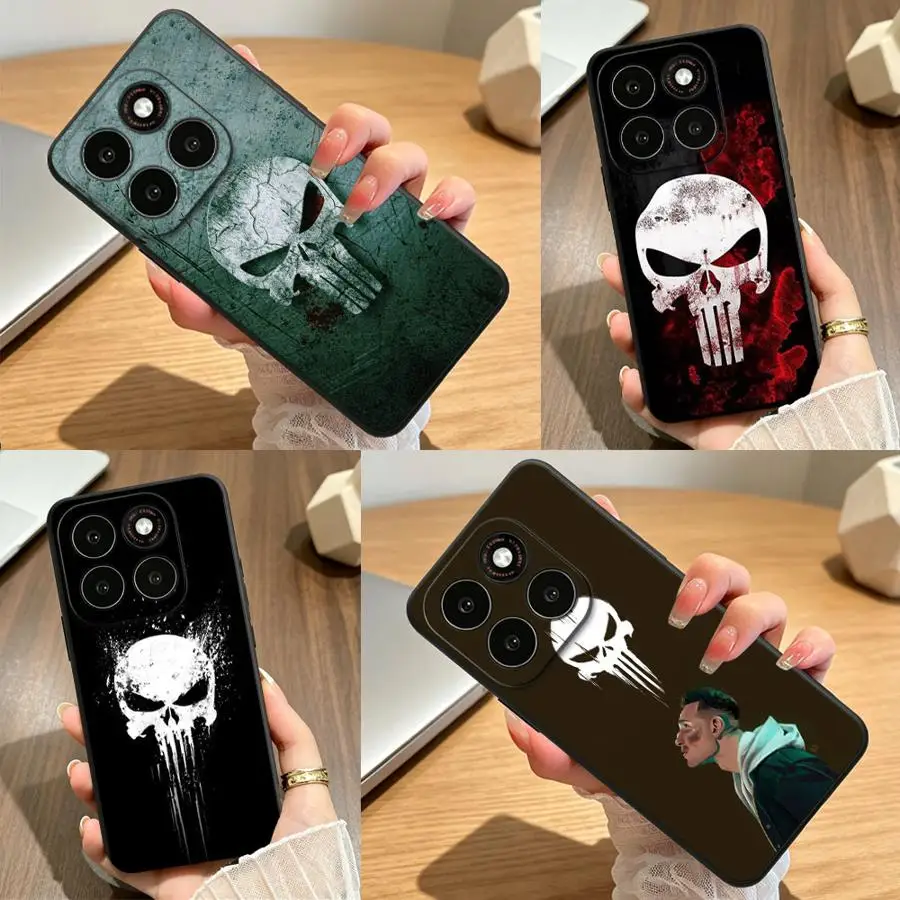 Case for Motorola G96 G53 G30 G22 G32 G52 G50 Edge 70 50 40 20 Pro 30 Lite S30 G60s G51 G73 G71 G85 G86 Phone Cover Punisher