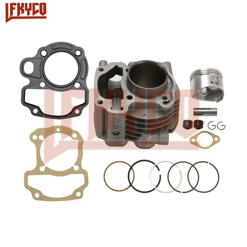 

Motorcycle 50mm Engine Cylinder Kit 110CC Motor for Honda Lead 110 NHX110 NHX 110 GFM110 SCR110-T WH110T 2008 - 2015 Motoblock