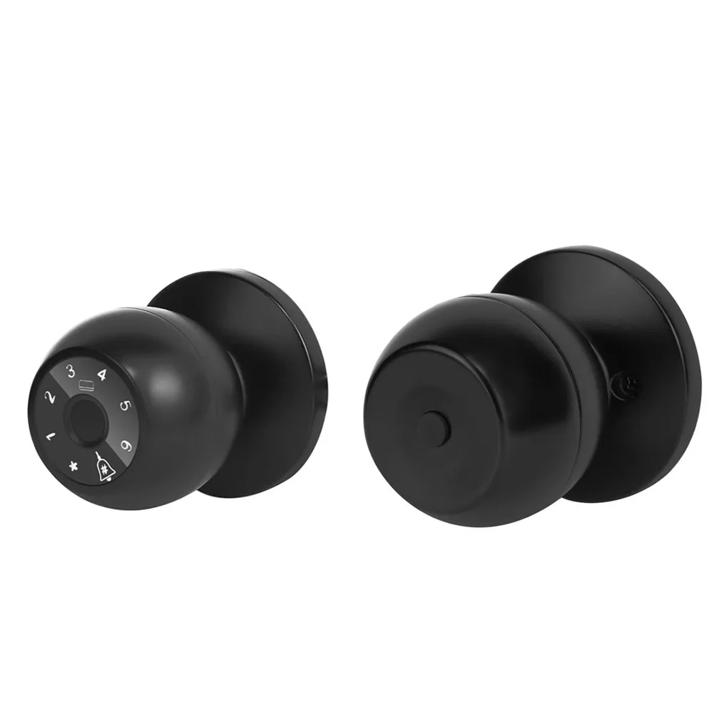 

Комплект умного наружного дверного замка Tuya Wi-Fi с распознаванием отпечатков пальцев, IC-карт, ключей и управлением через приложение