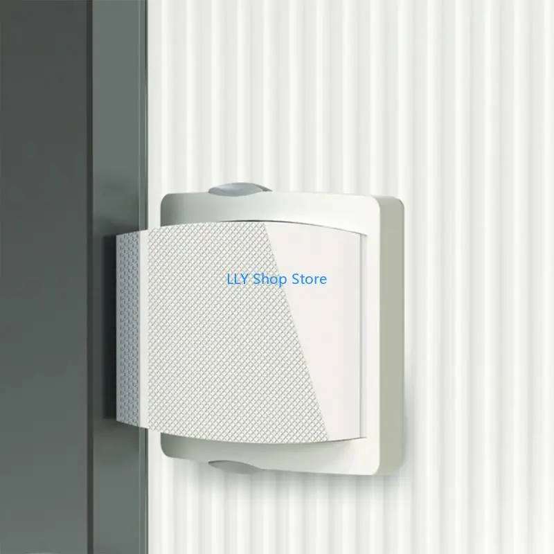 T8UD أقفال أمان للأطفال للنافذة المنزلقة أقفال أمان للأبواب الزجاجية المنزلقة سهلة اللصق لأبواب الفناء وخزانة الأبواب المنزلقة #5