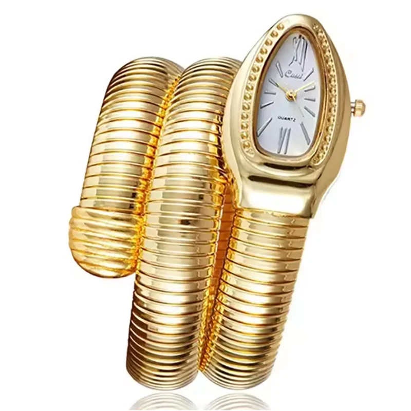 عالية الجودة الفاخرة المرأة كوارتز ساعة سوار الفولاذ المقاوم للصدأ الذهب السيدات الساعات ساعة أزياء السيدات ساعة اليد فقط