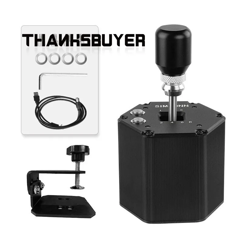 H-PRO-A Racing Game Simulator Gear Shifter USB Plug and Play Support for PC Windows System