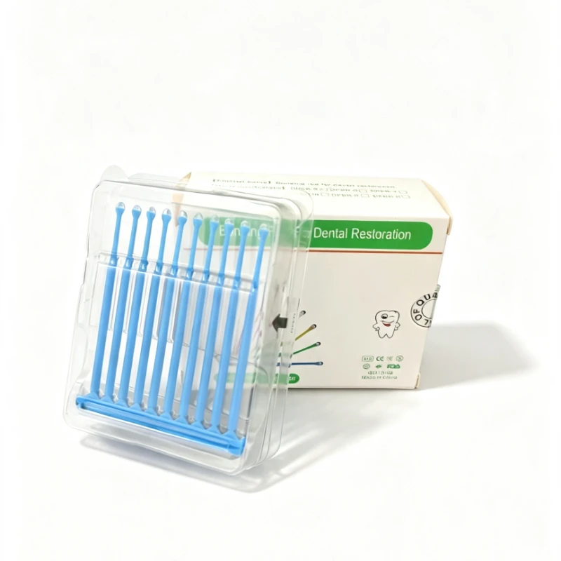 20Pcs /Box Dental Porcelain Patch Bonding Stick Inlaid Crown Bonding Stick Beauty Teeth Ice Porcelain Veneer Small Sticky Stick