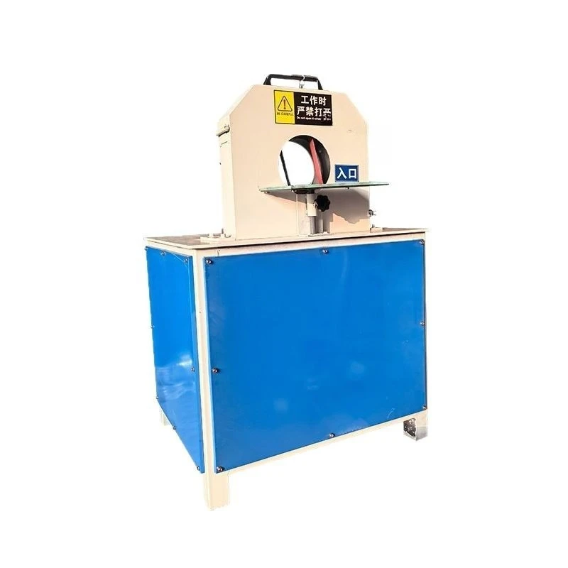 Special-shaped   bending polishing machine, automatic metal stainless steel  rust grinding machine