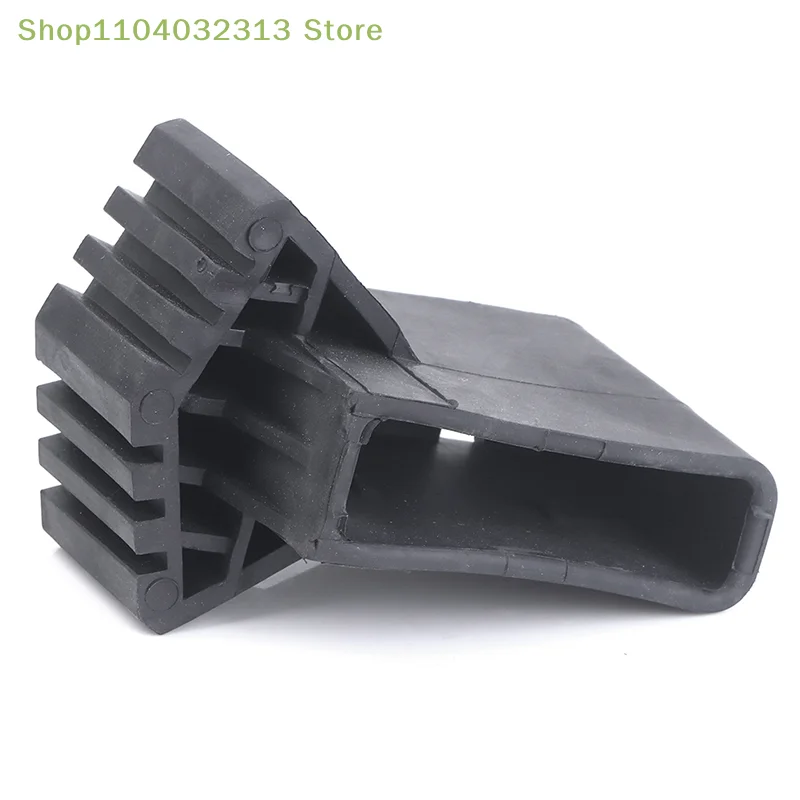 Couvre-pieds d'échelle pliable multifonction exquis et durable, en forme d'éventail, antidérapant, noir