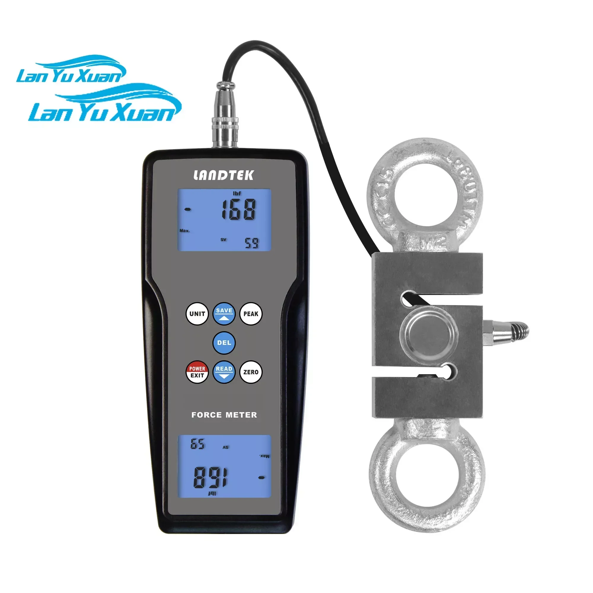 LANDTEK Digital Force Gauge   Meter FM-207 range 200KG