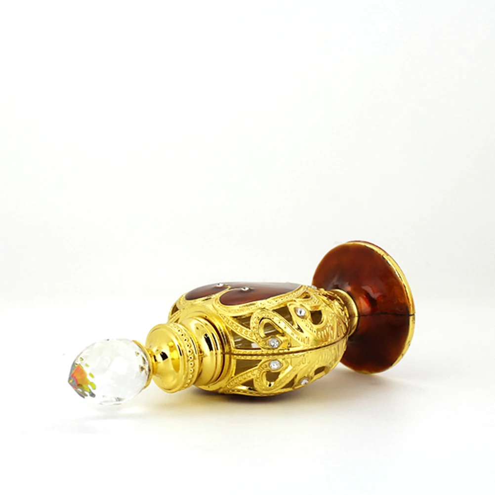 

Essential Oil Glass Portable Storage Travel Heart Alloy Bottle Scent Decorative Perfume Alloy Long Lasting Outdoor Gifts