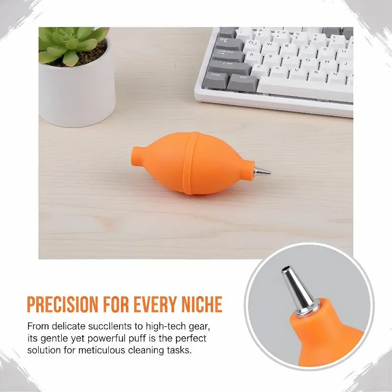 Air Blower Ball Cleaning Pen Set For Camera Phone and Laptop Keyboard Soft Silicone Dust Remover Tool For Precision Electronics