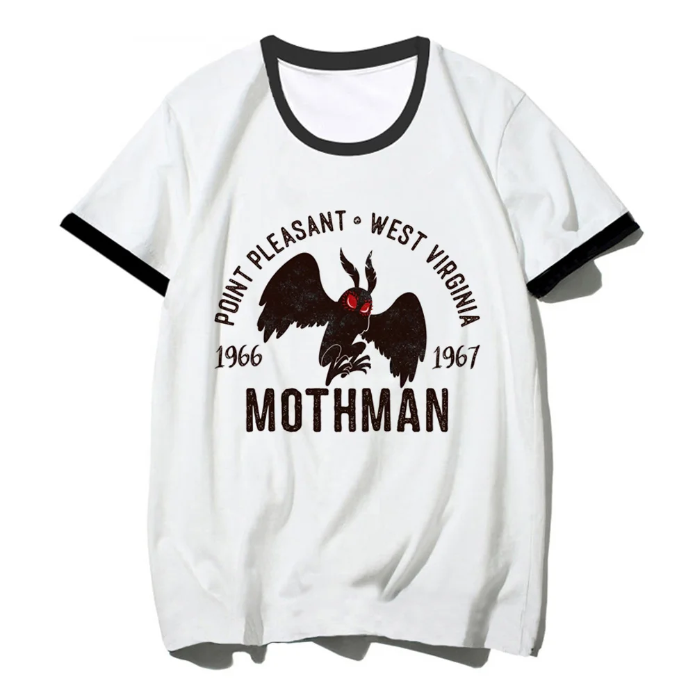 mothman Tee women streetwear designer anime Tee girl Japanese harajuku y2k clothing