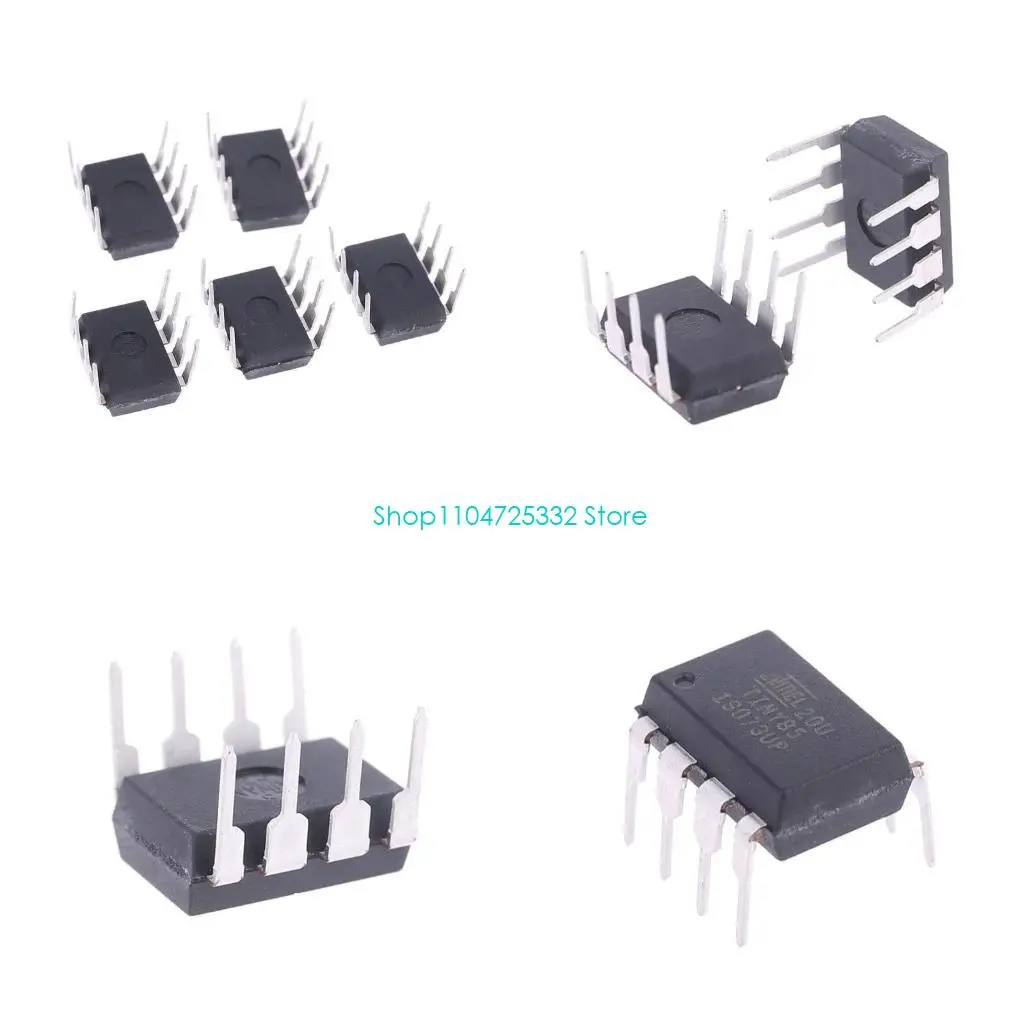 

P5EA 5Pcs ATTINY85-20PU ATTINY85 20PU ATTINY85-20 ATTINY85 ATMEL DIP Chip