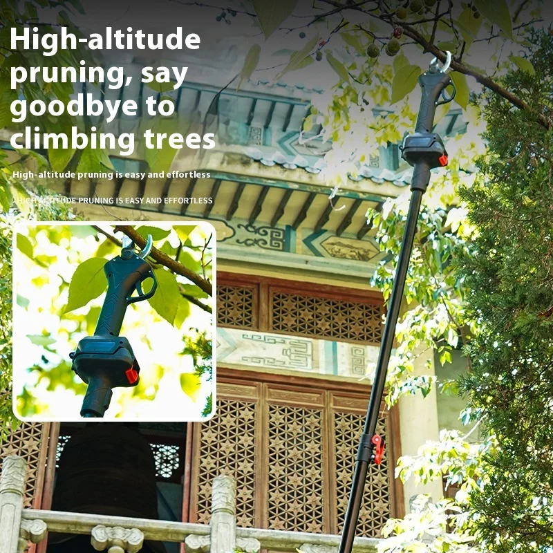 Portable Outdoor Cordless Electric Scissors Battery-Powered Garden Pruning Shears for Fruit Trees Pruning Thick Branches