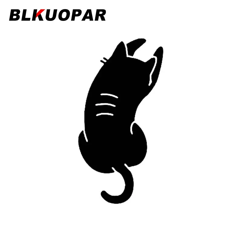 BLKUOPAR Stretched Cat Car Stickers Waterproof Decals Vinyl Car Wrap Campervan Fashionable Snowboard Conditioner Scratch-Proof