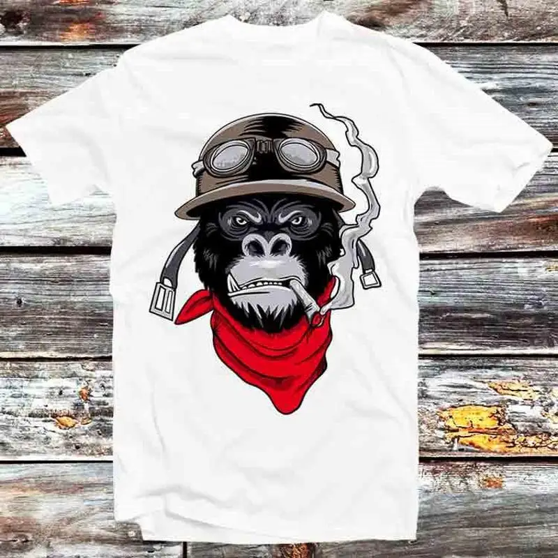 Π€ΡΡΠ±ΠΎΠ»ΠΊΠ° Monkey Gangsta Biker Heavy Metal Rock Punk B835 Π€ΡΡΠ±ΠΎΠ»ΠΊΠ° Monkey Gangsta Biker Heavy Metal Rock Punk B835