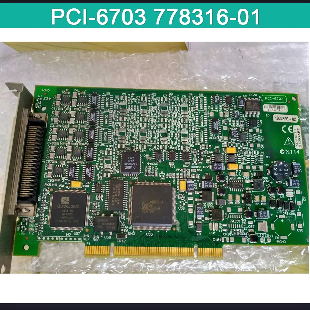 

For NI Data Acquisition Card PCI-6703 778316-01