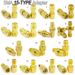 ขั้วต่อ SMA ถึง SMA/ RP-SMA ถึง SMA/RPSMA ชาย Plug & แจ็คหญิงสไลด์ตรง RF COAX ADAPTER CONNECTOR