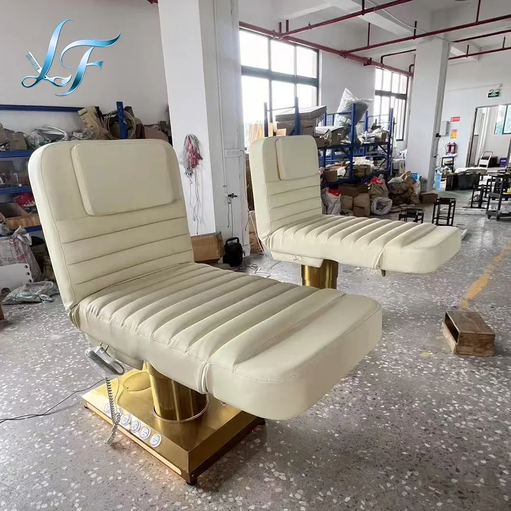 

Pink Aesthetic Chair Cosmetic Spa Bed Electric Facial Chair Synthetic Leather Beauty Salon Lash Massage Bed Professional