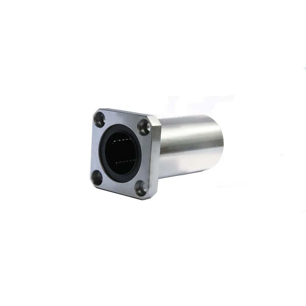 1pcs LMK6UU Square Flange Type Straight Line Linear Bearings Steel