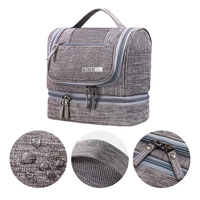 Large-capacity Waterproof Hanging Cosmetic Bag Oxford Cloth Travel Wash Storage Bag Multi-color Portable Makeup Bags for Unisex