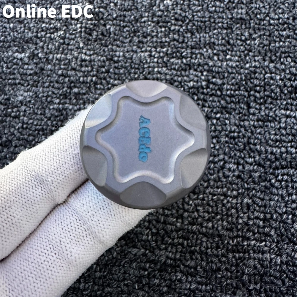 중고 ACEdc 오리지널 햅틱 코인 스테인리스 스틸 피젯 토이 성인용 불안 완화 장치