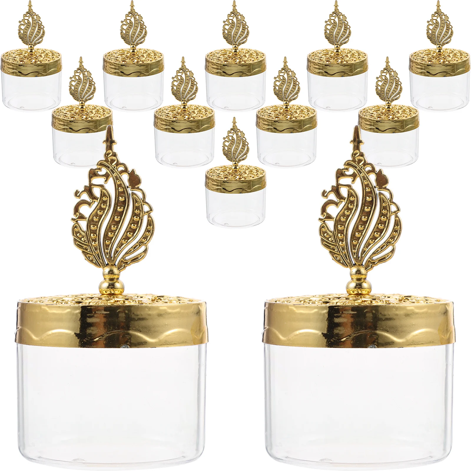 

12Pcs Small Candy Containers Unique Style Party Favor Boxes for Birthday Wedding Holiday Gift Wrapping Candy Box