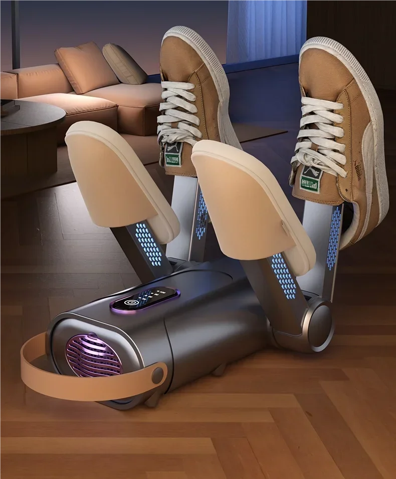 TINSOL Vierarmiger Schuhtrockner mit Duft 48 ° C Intelligente UV-Licht-Sterilisation und Desodorierung mit konstanter Temperatur – Detail 5