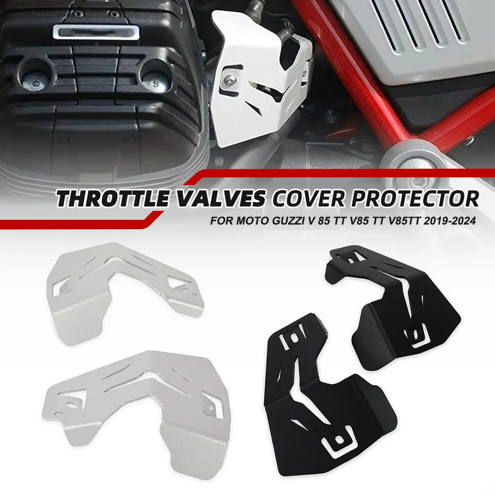 

For MOTO GUZZI V 85 TT V85 TT V85TT 2019- 2024 Motorcycle Throttle Valves Cover Protector Throttle Body Guards Cover Protection
