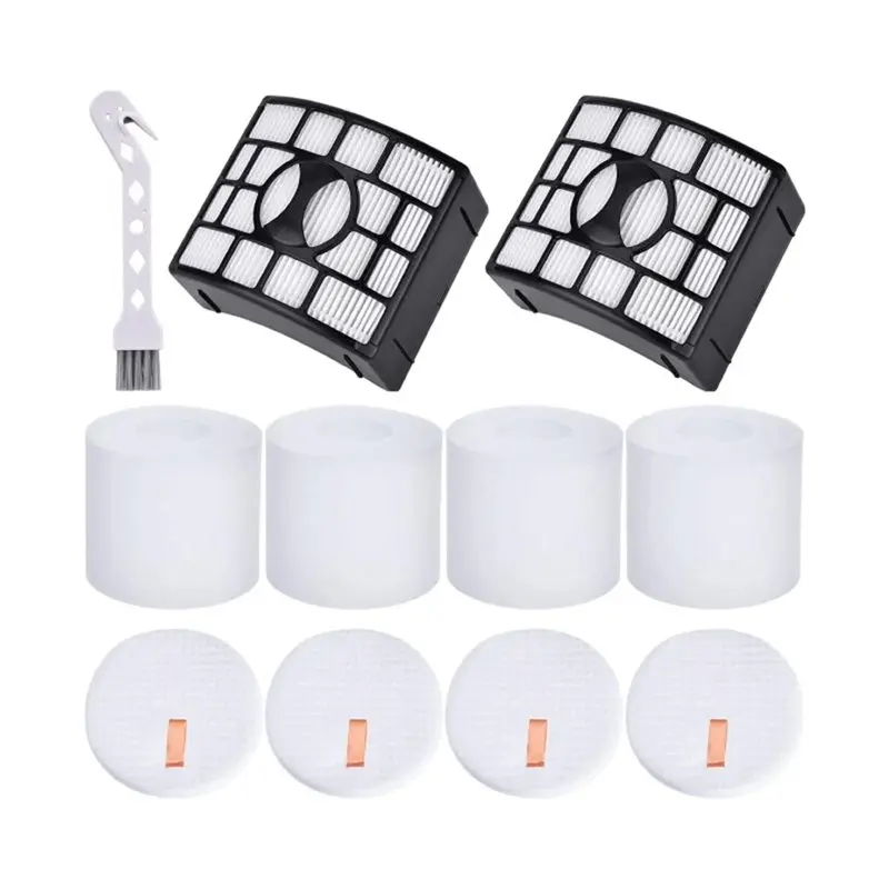 

A69T Replacement HEPA Filters Foam& Felt For Shark NV601UK NV601UKT NV700UK NV700UKT Vacuum Cleaner Accessories