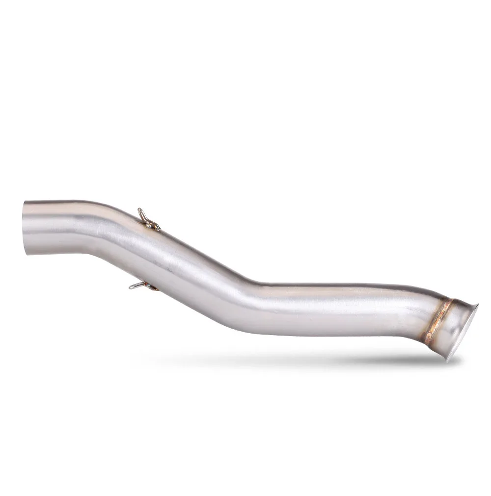 ل KTM 790 890 Adventur 19-25 Adventur 790 890 Escape دراجة نارية العادم الخمار ربط الأنابيب الانزلاق على مع لوحة حماية الكربون #5