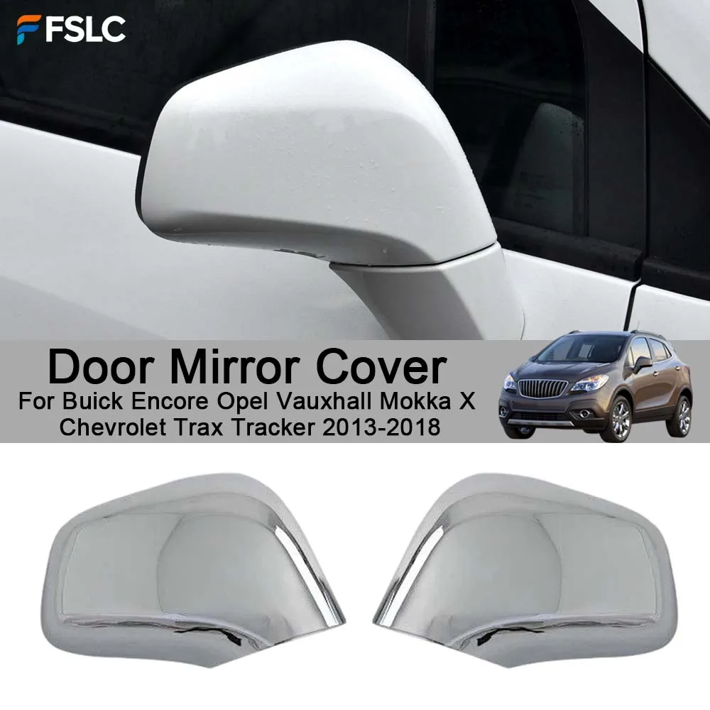 

Car Rearview Accessories Door Mirror Cover For Buick Encore Opel Vauxhall Mokka X Chevrolet Trax Tracker 2013-2018 Car Upgrade