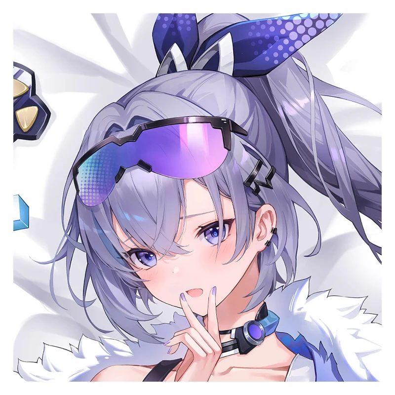 Honkai: juego Star Rail Sier Wolf Girl dibujos animados Dakimakura Hing cuerpo funda Cosplay Anime cojín largo funda de almohada regalo