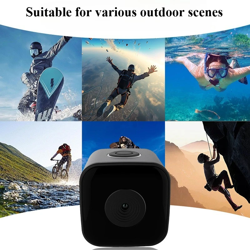 SQ28 1080P Mini Camera with Waterproof Cover HD Smart Night Vision Indoor Cam Security Surveillance Monitor Camcorders Recorder