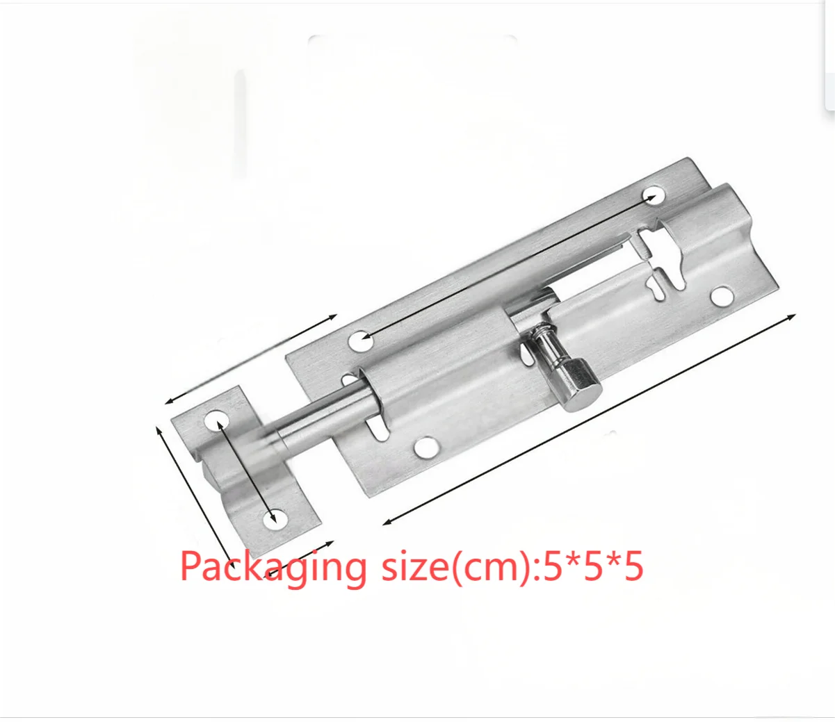 Stainless Steel Bolt Door Lock Latch Sliding Lock Barrel Door Bolt