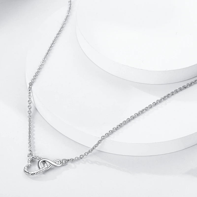 Original 925 Sterling Silver Necklace For Women Pearl Cross Butterfly Turtle Heart Shape Women Necklace Jewelry Gift