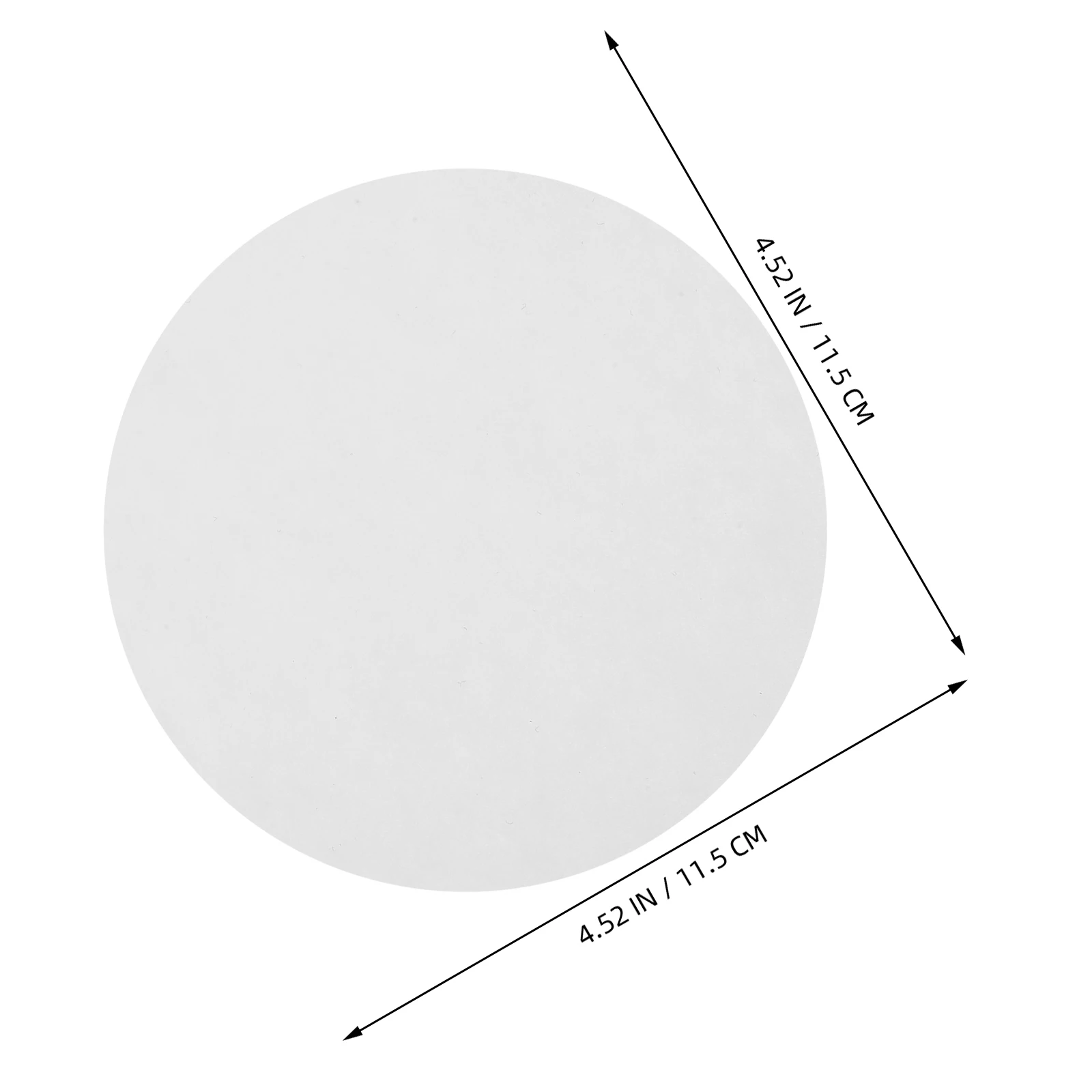 تصفية 11 سنتيمتر تدفق متوسط مختبر الكيمياء تصفية معدل الورق أقراص نوعية لمختبر الكيمياء معدات التدريس الترشيح #4