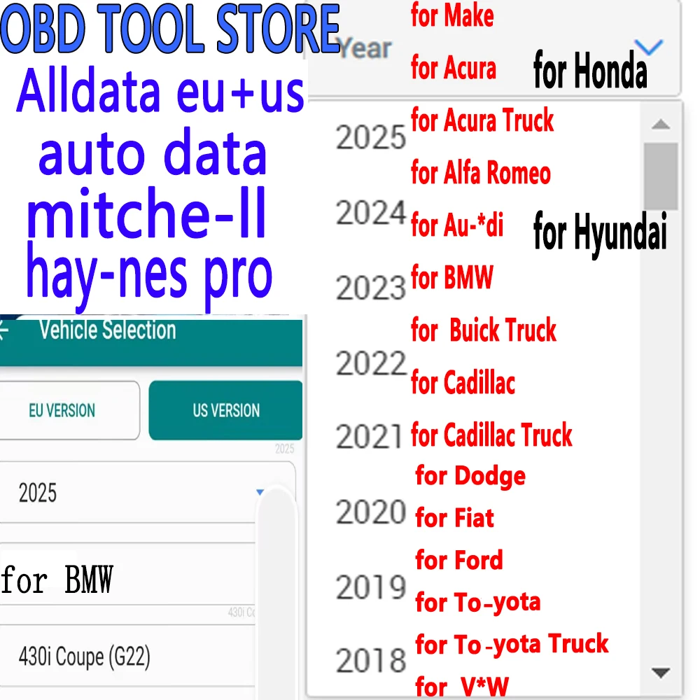 Auto Data Alldata 2025 Full Version Ofline Software Online Jobs Crash Data Haynes PRO Workshop Car Repair Software VS AUTOSOFT