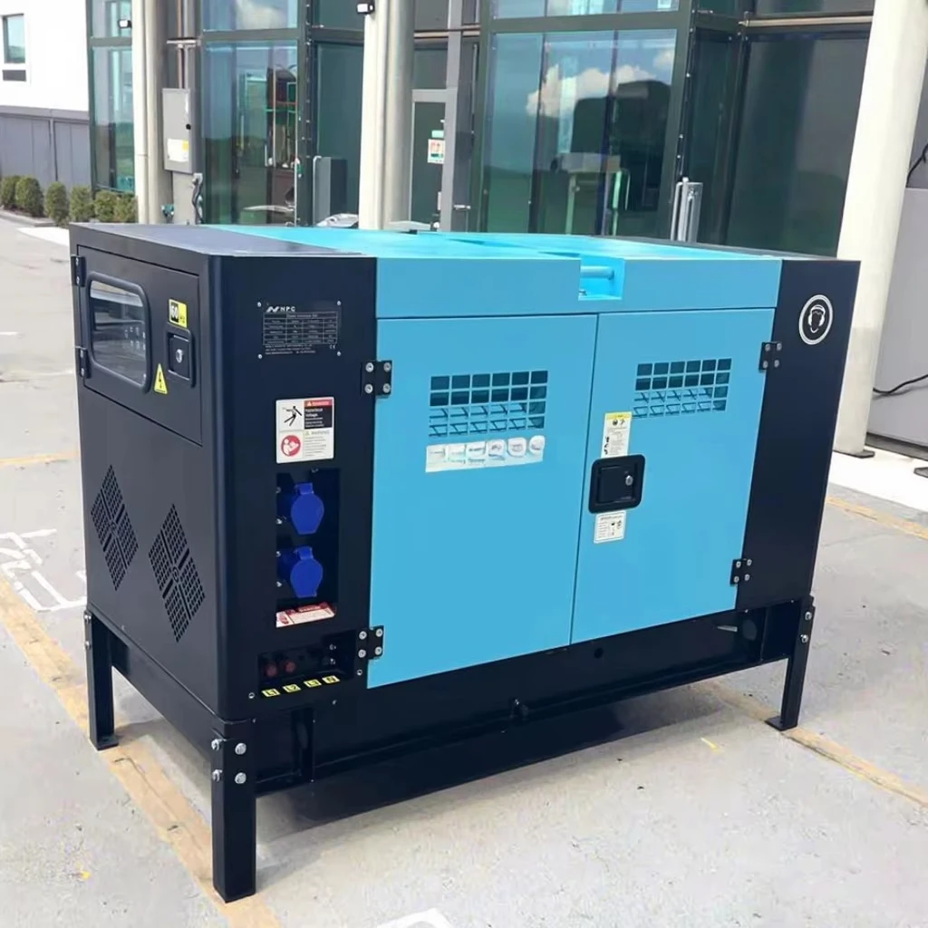 Ultra-quiet 15kw 20kw 25kw three-phase household diesel generator set portable backup 20kva 25kva 30kva diesel generator