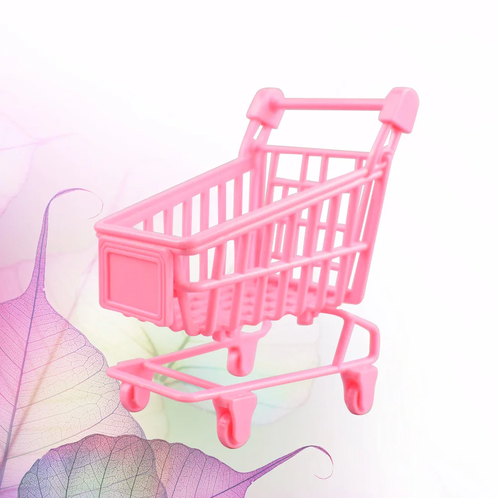 

2pcs Shopping Decorations Plastic Cake Ornaments For Birthday Party Cake Ornaments Table Decor Girl Party Favors