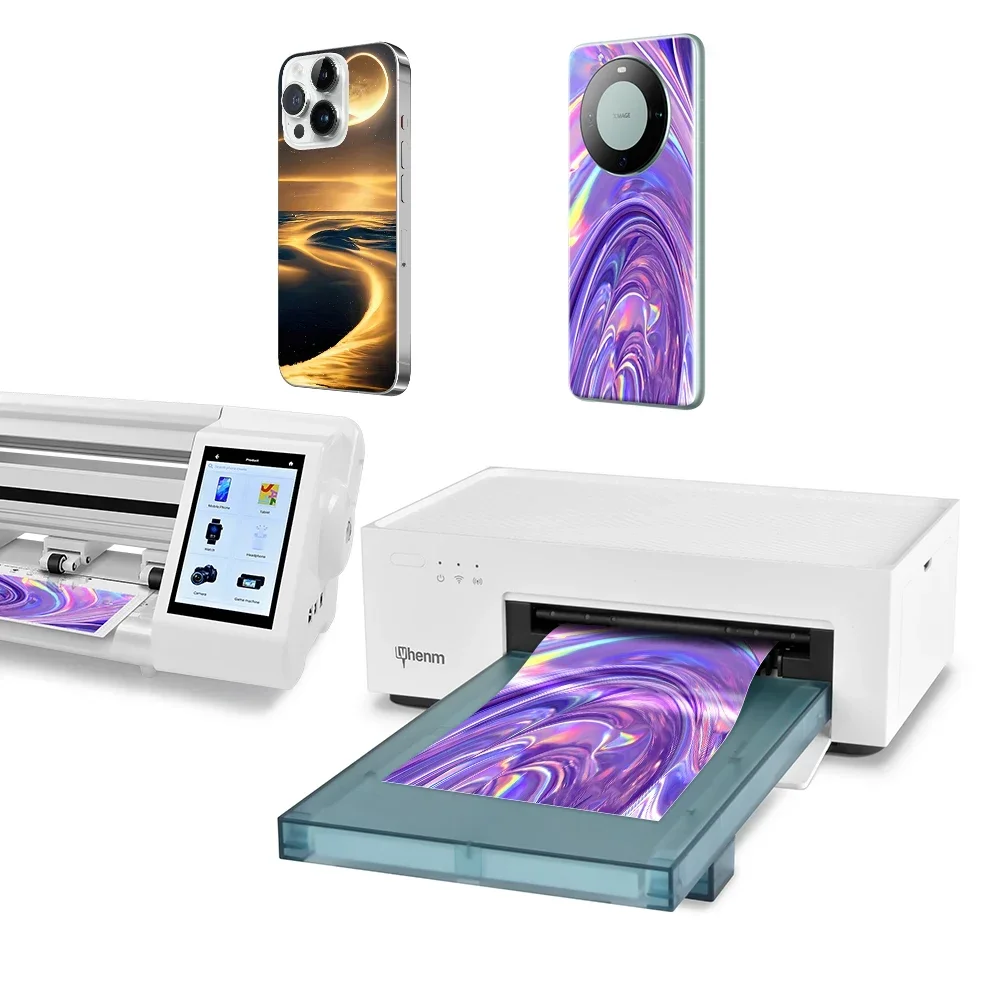 

Мини-портативный карманный цветной сублимационный фотопринтер 300 точек на дюйм, машина для печати фотографий для задней панели телефона