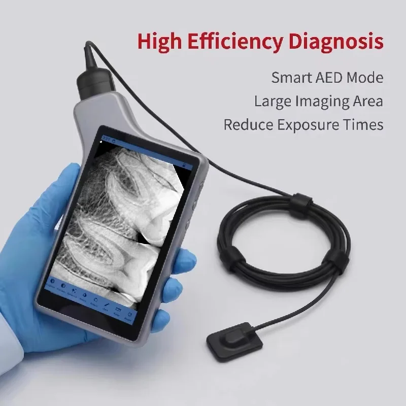 New Design Dentistry Portable Instant Imaging Dental Digital Sensor with Screen for Dentist Clinic Equipment Tools