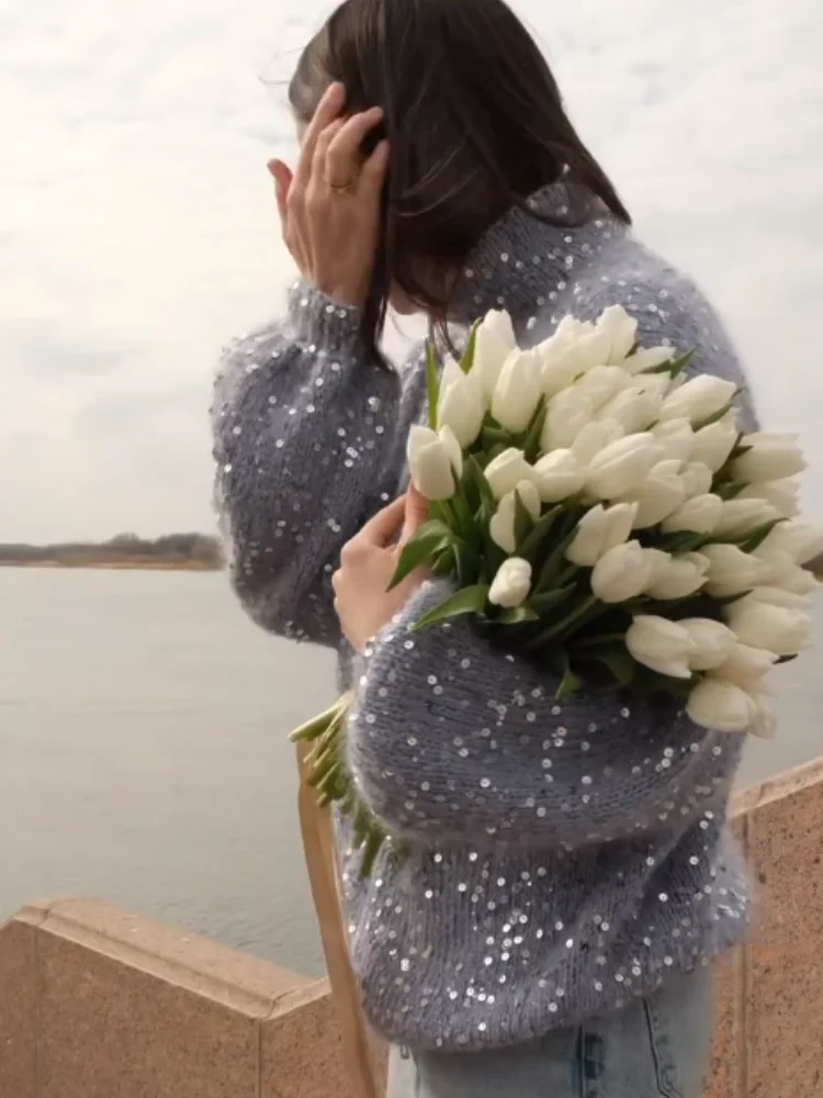 Casual opstaande kraag jas dames bruin volledige mouw losse grote zak dame jassen 2025, herfst winter chique vrouwelijke straat uitloper