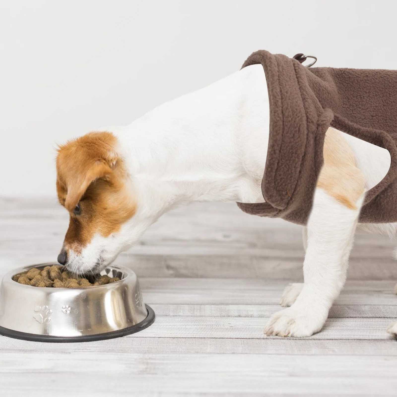 

Small Dog Fleece Vest Solid Color Puppy Warm Winter Sleeveless Jacket D-Ring Leash Attachment Pet Clothes Dog Fleece Vest