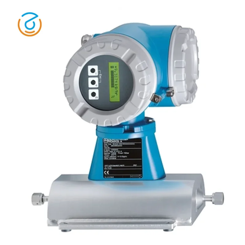 Compact design for micro-flow Coriolis small flow measurement sensor Endress+Hauser E+H 80A04 mass flow and density meter