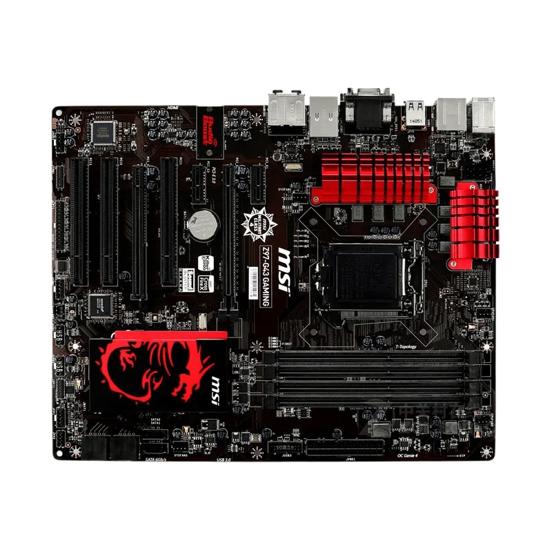 

For MSI Z97-G43 GAMING 3 PC Mate 1150 Pin Main Board