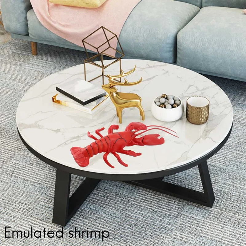 

A21I-12 X 5 Inch Big Fake Lobster Model For Dispaly Artificial Marine Animals Decoration