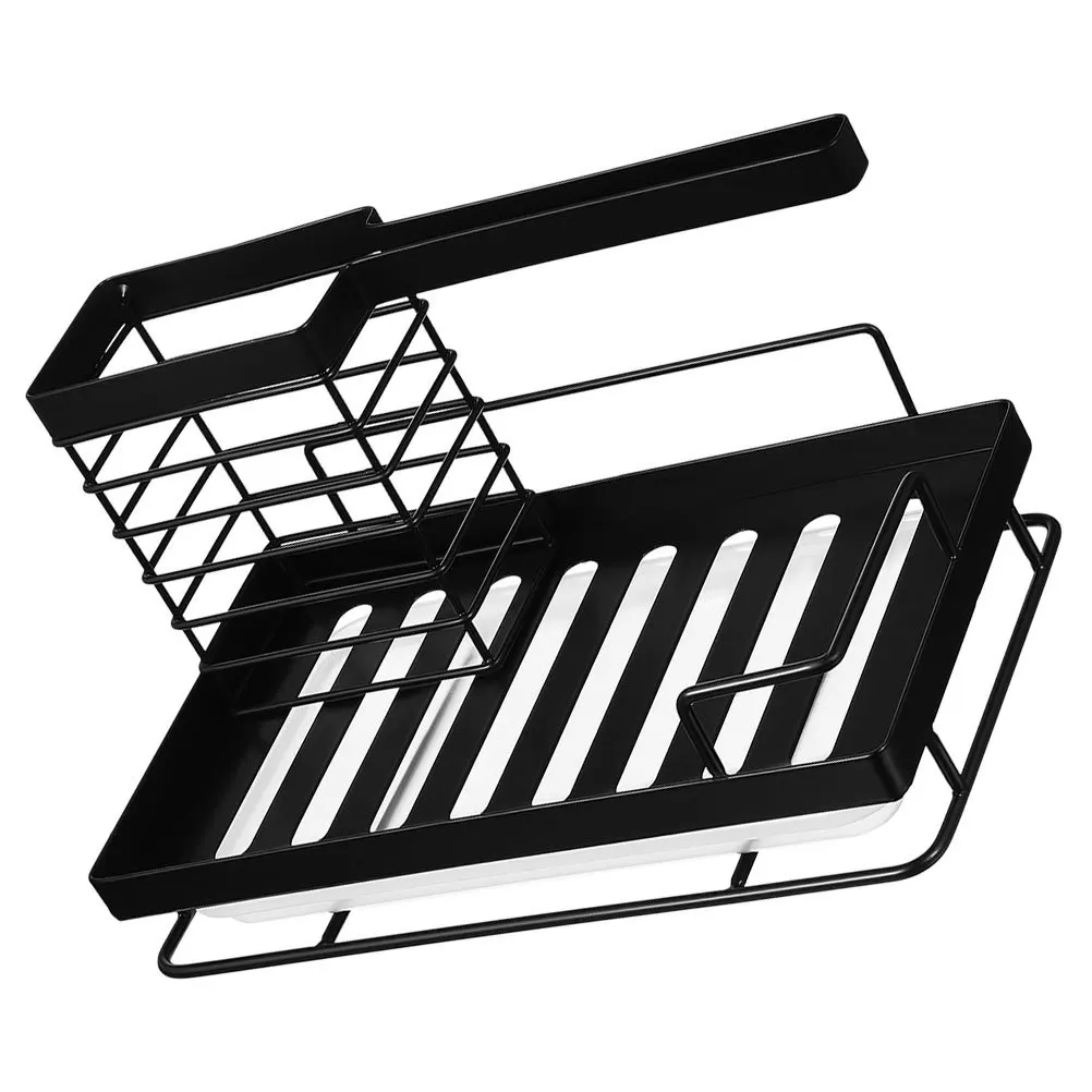 Kitchen Sponge Drain Rack Sink Organizer Lightweight Practical Kitchen Countertop Sponge Holder Dish Soap Tray