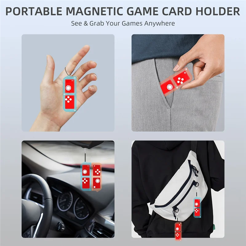 

For Switch 2 Host Grip Protective Case &Storage Bag& Charging Base &Wireless Game Steering Wheel For NS Switch 2-ABIU